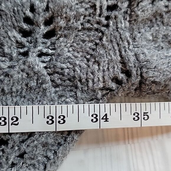 SO Cozy Gray Multi Knit Pullover Sweater Womens Size 2X - Picture 9 of 11